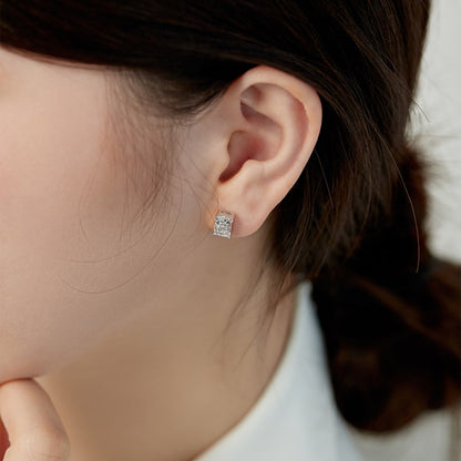 [Elitejewels]Radiant Luxurious Princess Cut Daily Earrings