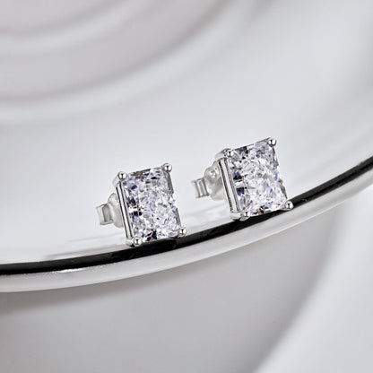 [Elitejewels]Radiant Luxurious Princess Cut Daily Earrings