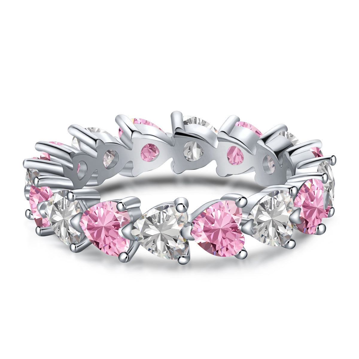 [Everoly JW]0,25 Karat Radiant Romance Herzschliff-Liebhaberring