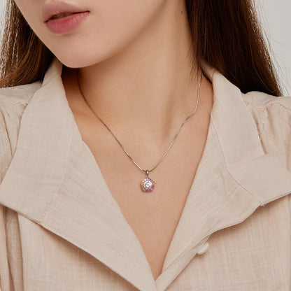 [Everoly JW] Charmante bunte Blumenhalskette