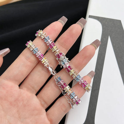 [Everoly JW]Funkelndes, exquisites Party-Armband mit mehreren Schliffen