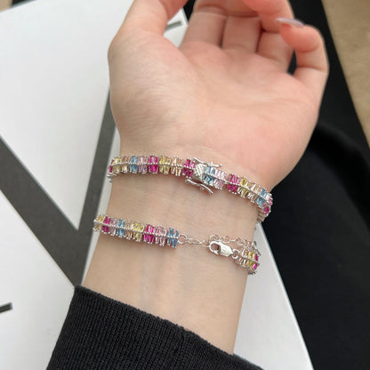[Everoly JW]Funkelndes, exquisites Party-Armband mit mehreren Schliffen