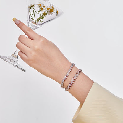 [Everoly JW]Schillerndes, strahlendes Multi-Cut-Armband für den Alltag