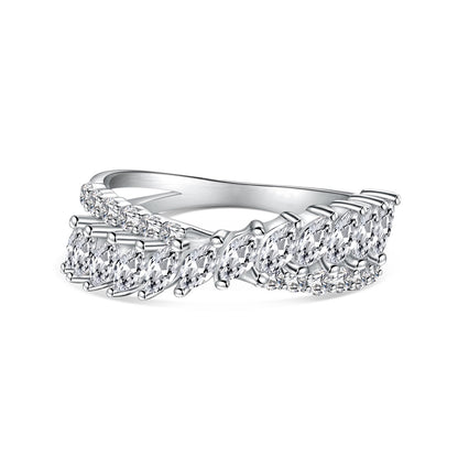 [Everoly JW]Unique Colorful Marquise Cut Daily Ring