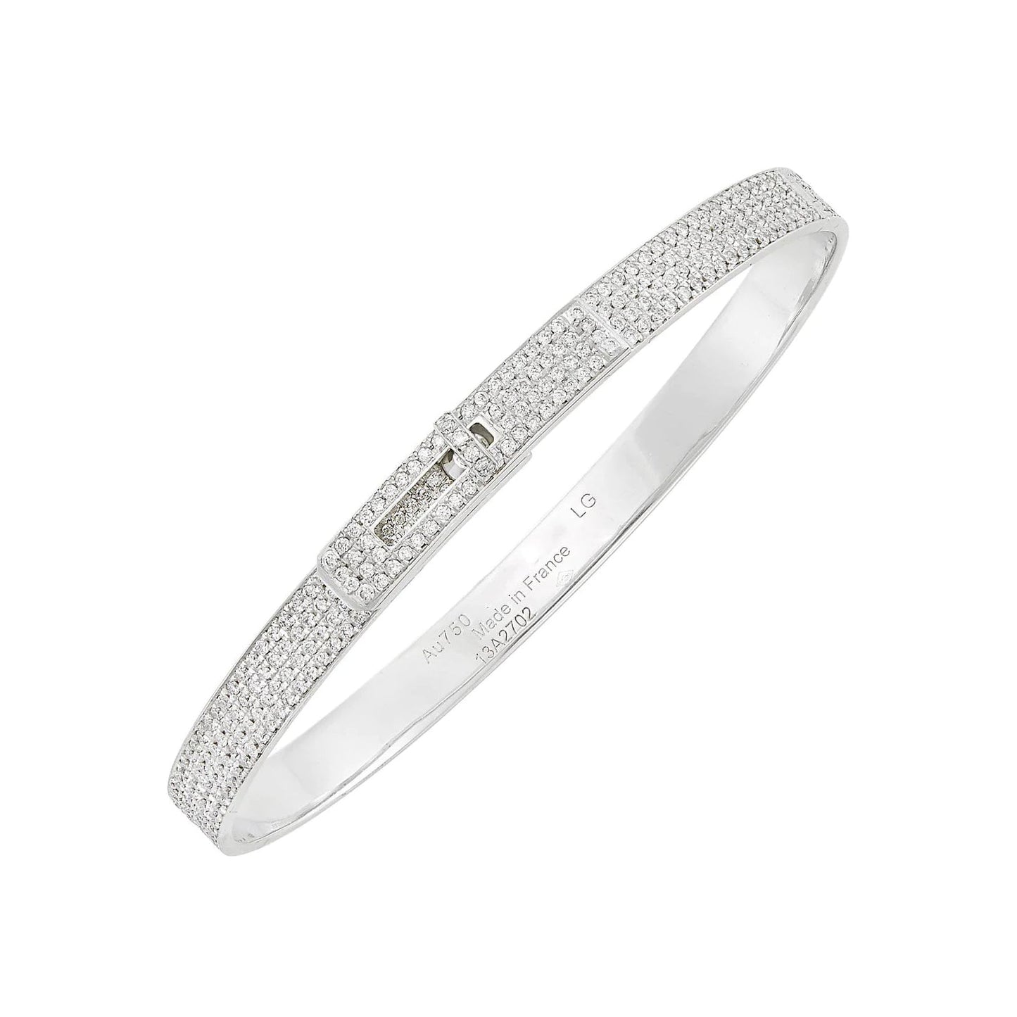 [Everoly JW]HM KELLY ARMBAND AUS SILBER MIT VOLLSTÄNDIGEM PAVE-DIAMANT