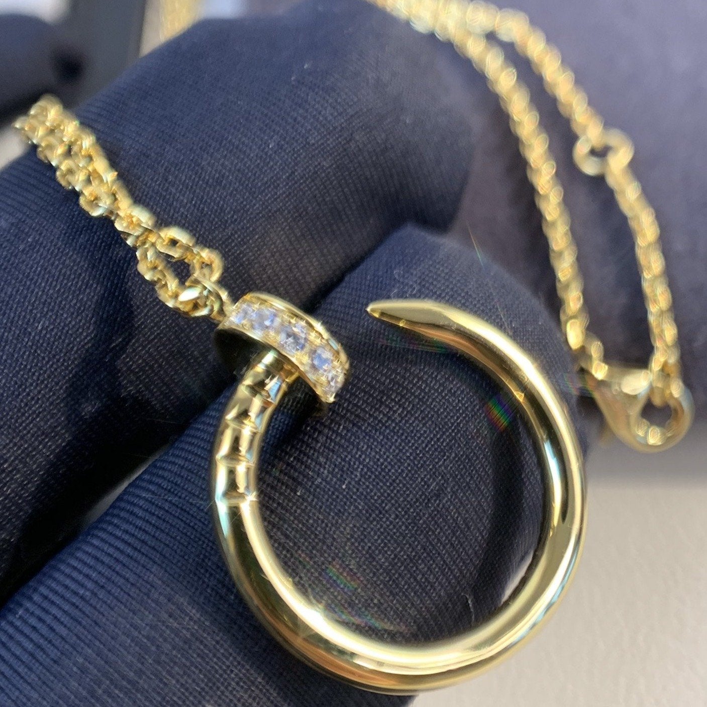 [Elitejewels]JUSTE HALSKETTE GOLD DIAMANTEN 