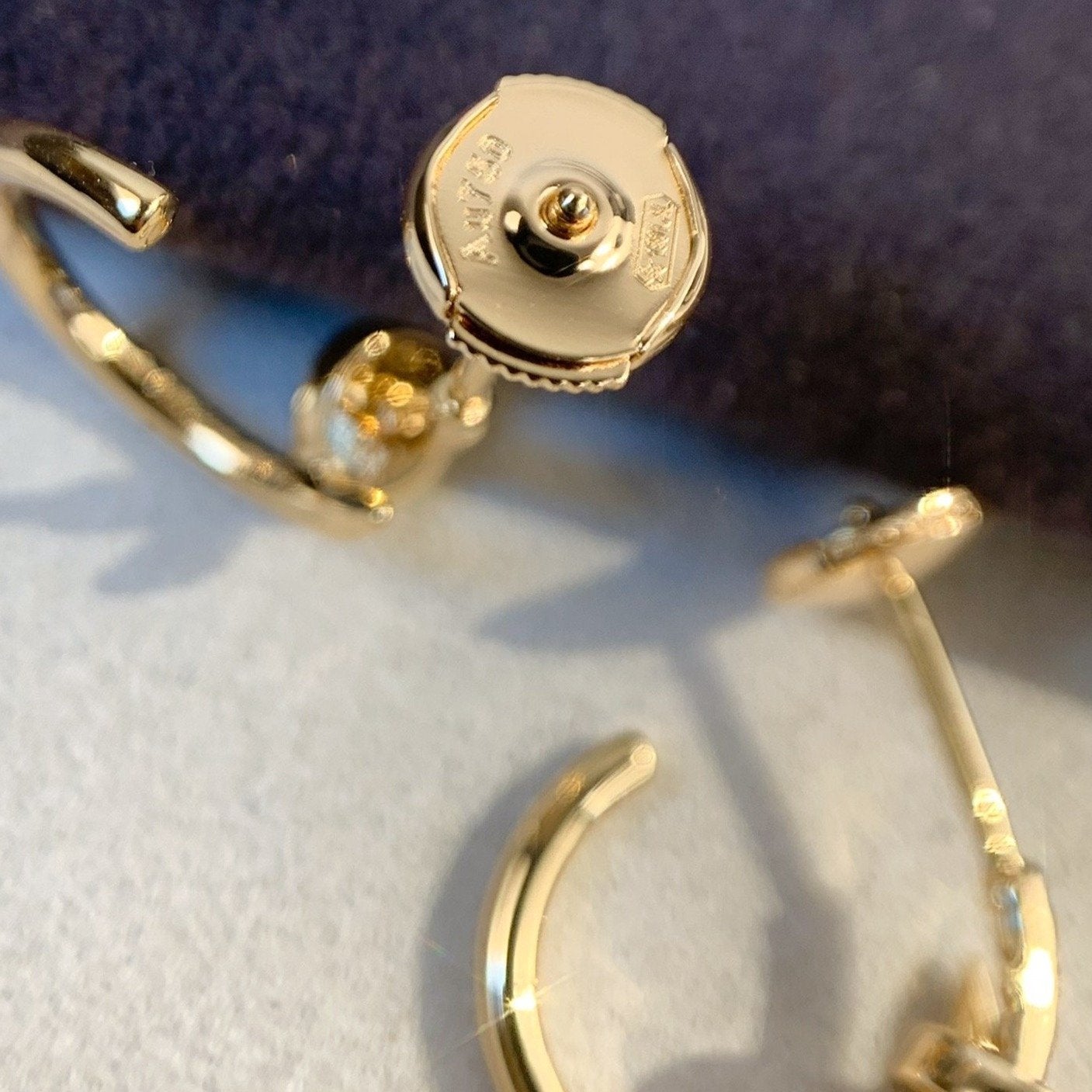 [Everoly JW]JUSTE OHRRINGE ROSA GOLD 