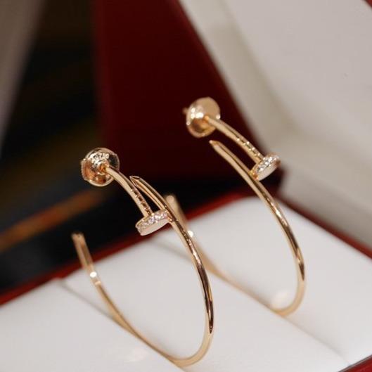 [エバリー JW]ジャステ イヤリング ダイヤモンド 1.8mm 