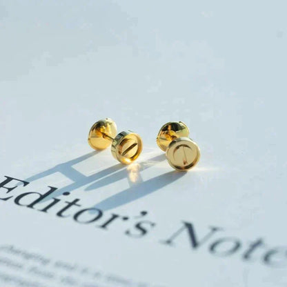 [Everoly JW]LOVE EARRINGS GOLD 10MM