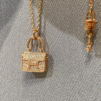 [Everoly JW]CONSTANCE PEDANT DIAMOND NECKLACE