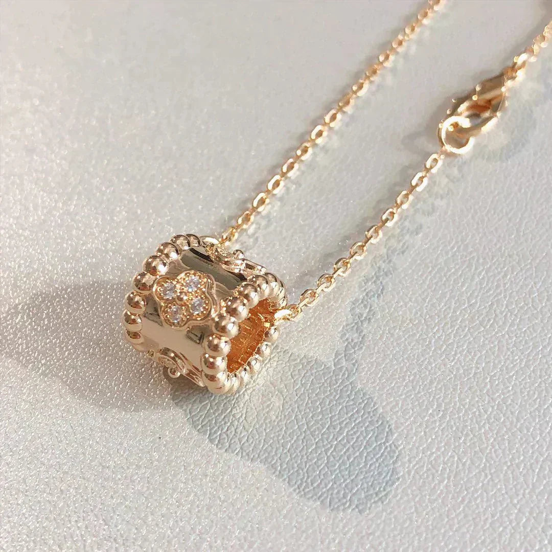 [Elitejewels] PERLEE ANHÄNGER HALSKETTE GOLD / ROSÉGOLD