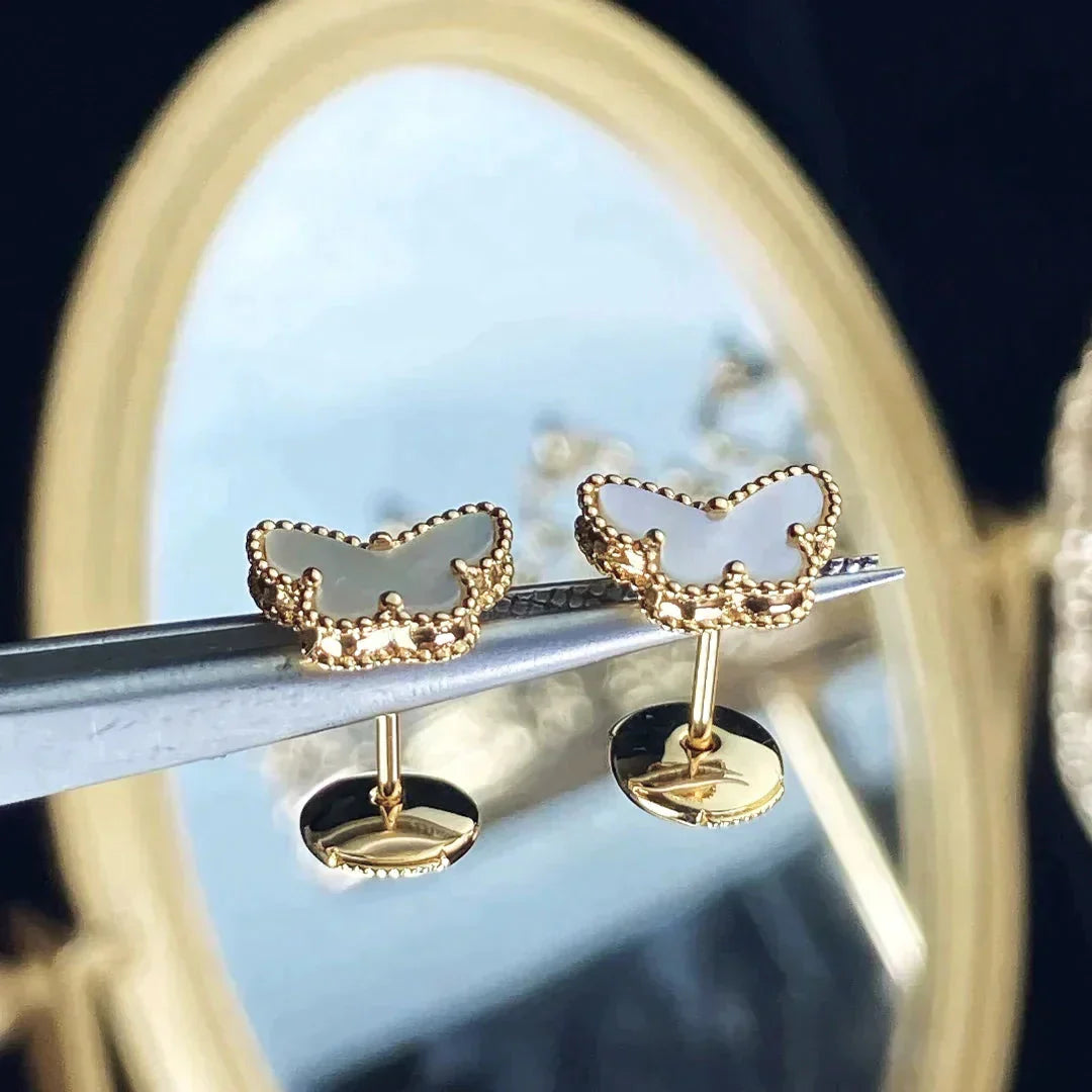 [Elitejewels]SWEET BUTTERFLY MOP EARSTUDS