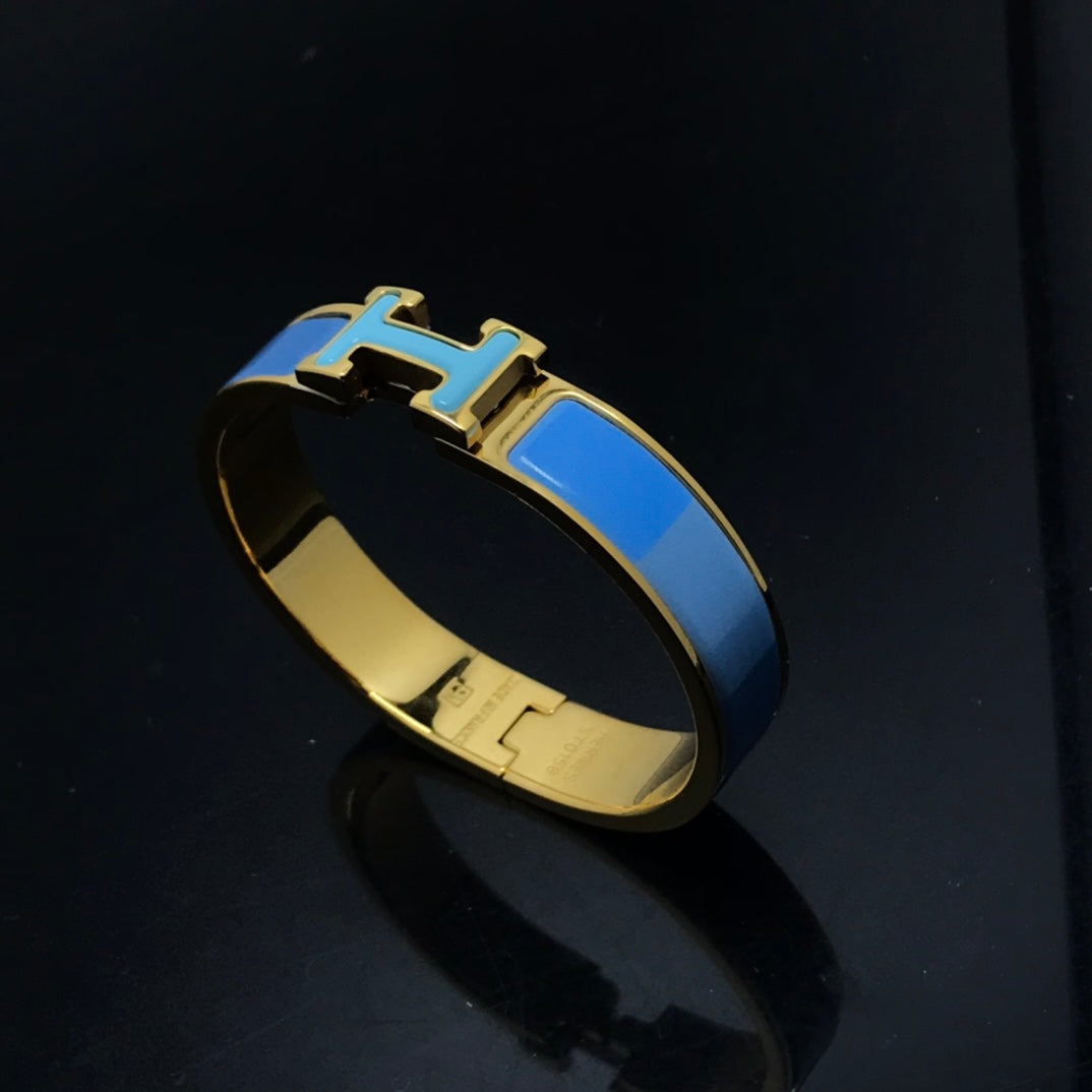 [Everoly JW]H BRACELET BLUE RAINBOW CERAMIC