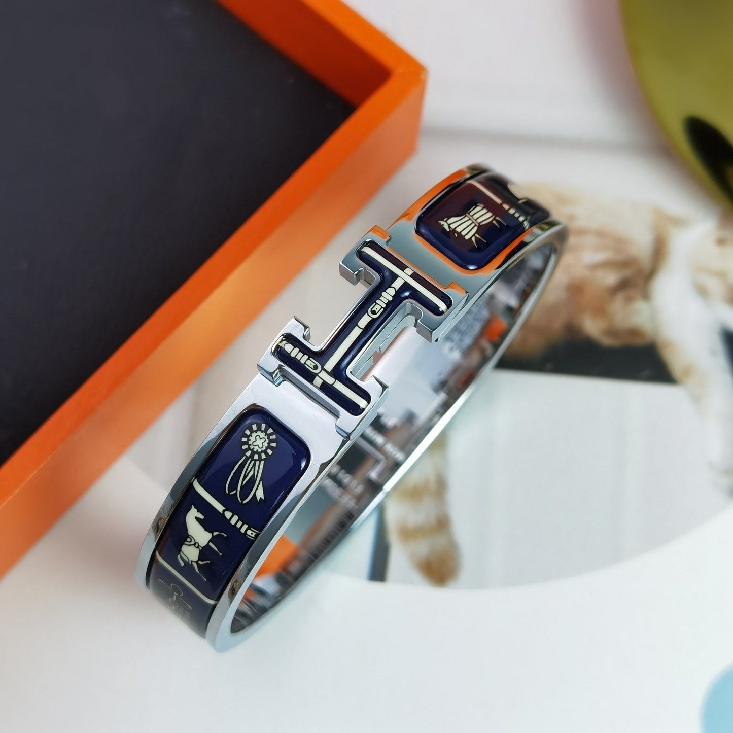 [Everoly JW]H COUVERTURES DARK BLUE BRACELET