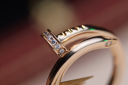 [Everoly JW]JUSTE RING 2.65MM PINK GOLD DIAMOND