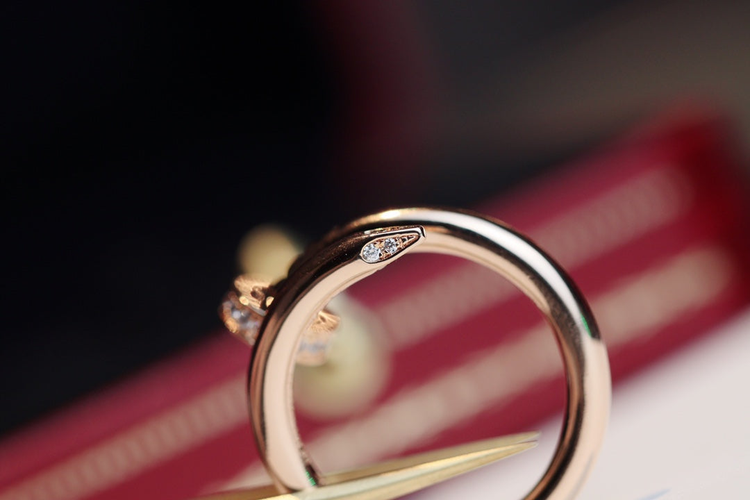 [Everoly JW]JUSTE RING 2.65MM PINK GOLD DIAMOND