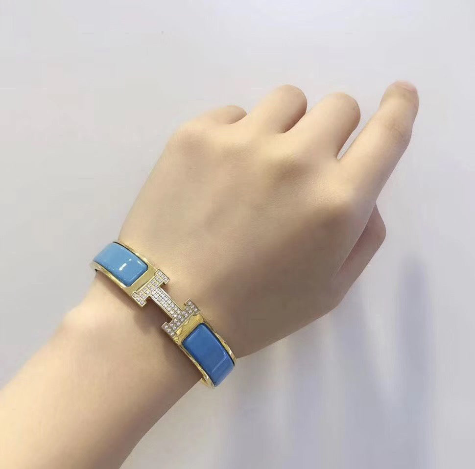 [Elitejewels] HM CLOUD BLAU ARMBAND GOLD DIAMANT