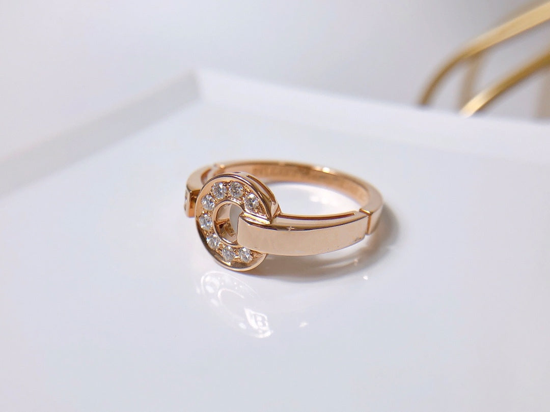 [Elitejewels]DREAM RING DIAMOND PINK GOLD