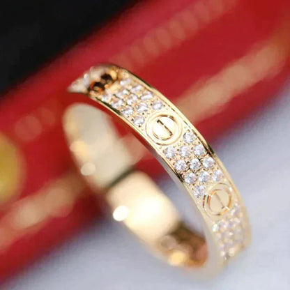 [エバリー JW]ラブリング 3.6mm ダイヤモンドパヴェ