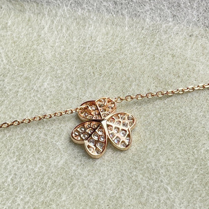 [Everoly JW]BLUMEN-DIAMANT-HALSKETTE