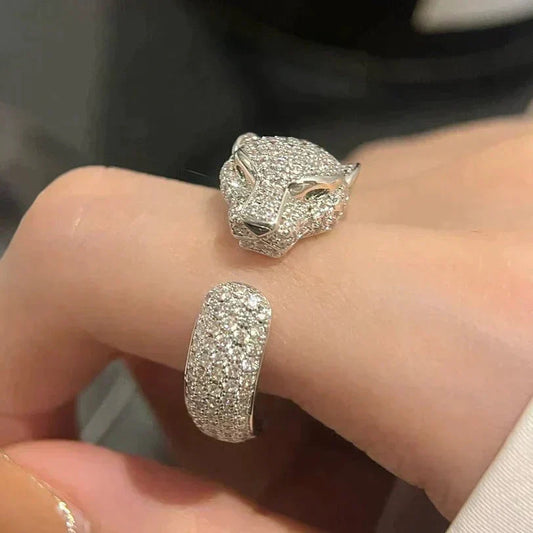 [Elitejewels]PANTHERE 5.5MM ALL DIAMOND RING