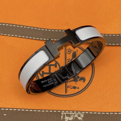 [Everoly JW]H BRACELET 12MM BLACK WHITE CERAMIC