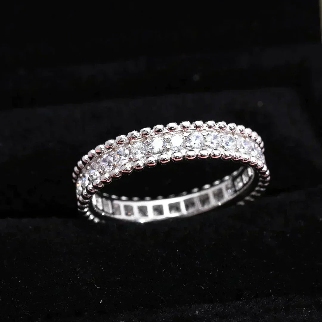 [Elitejewels]PERLEE DIAMOND SILVER RING