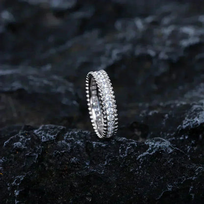 [Elitejewels]PERLEE DIAMOND SILVER RING