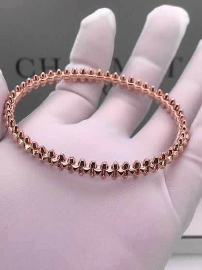 [Elitejewels]CLASH PINK GOLD BRACELET