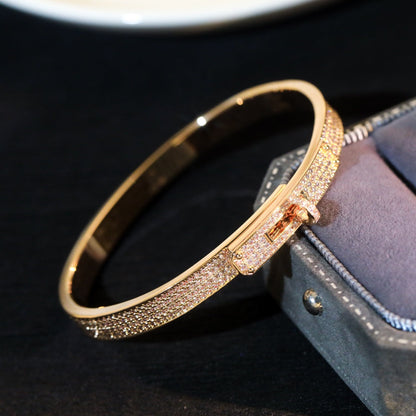[Everoly JW]KELLY BRACELET DIAMOND PAVED