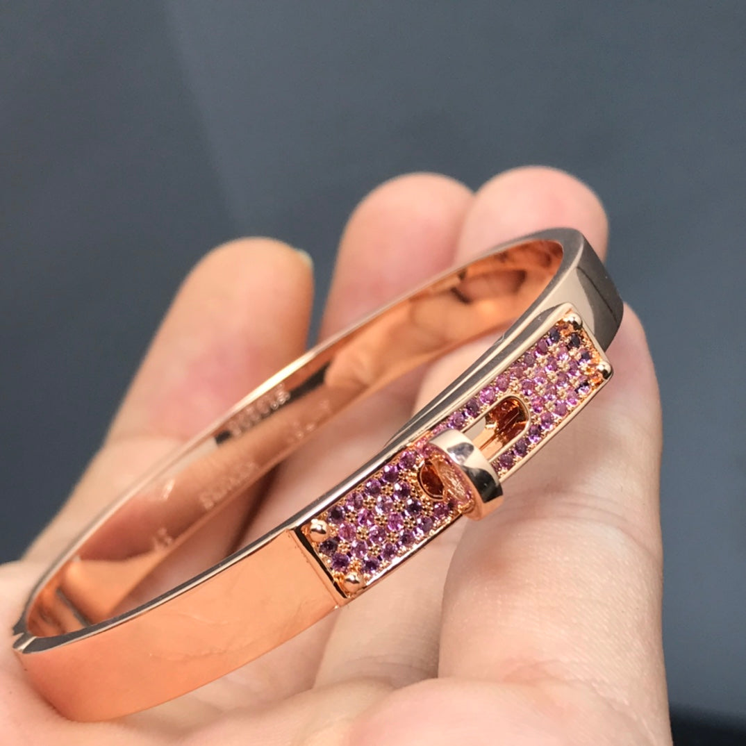 [Everoly JW]KELLY BRACELET PINK DIAMOND
