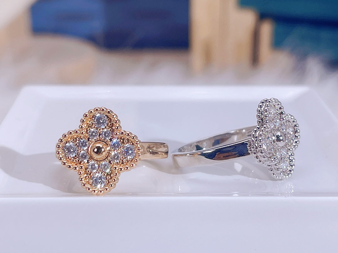 [Elitejewels]CLOVER DIAMOND RING