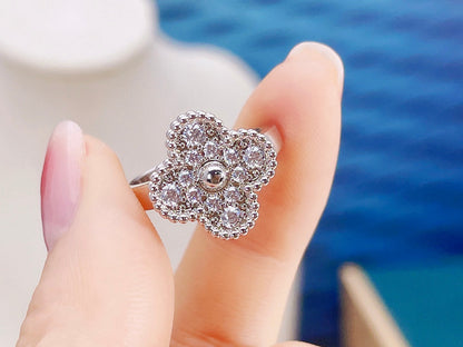 [Elitejewels]CLOVER DIAMOND RING