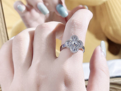 [Elitejewels]CLOVER DIAMOND RING