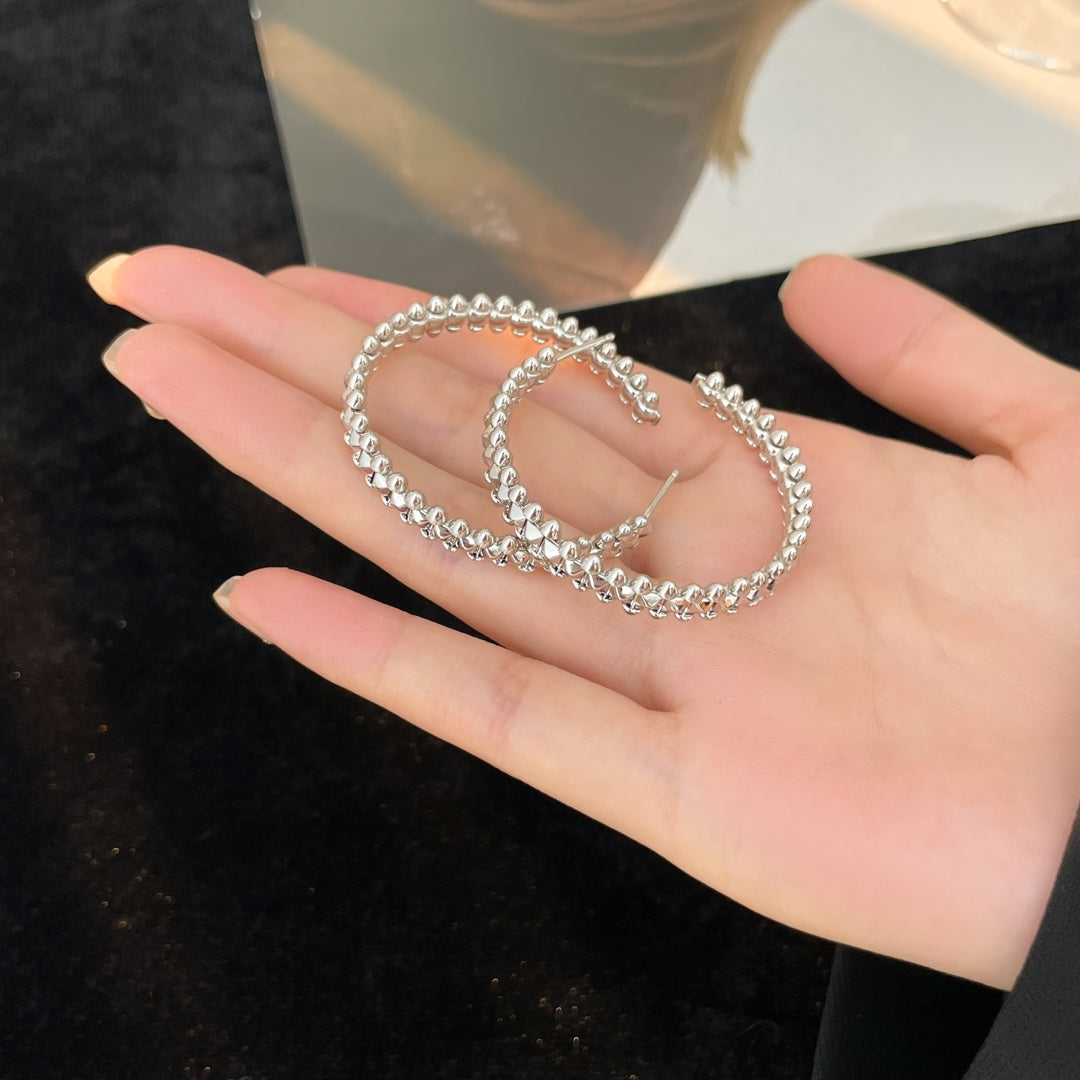 [Elitejewels]CLASH HOOP EARRINGS