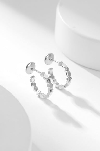 [Everoly JW] BEE LOVE DIAMANT-CREOLEN