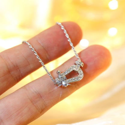 [Elitejewels]FORCE 10 DIAMOND SILVER NECKLACE MINI MODEL