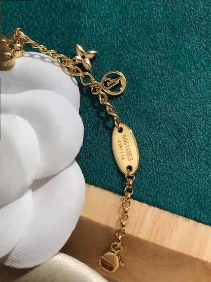 [Everoly JW]BLOOMING PINK GOLD MOP BRACELET
