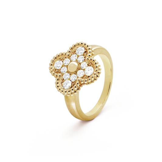 [Elitejewels]CLOVER DIAMOND RING