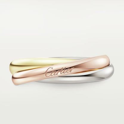 [Basjewels]TRINITY RING KLEINES MODELL