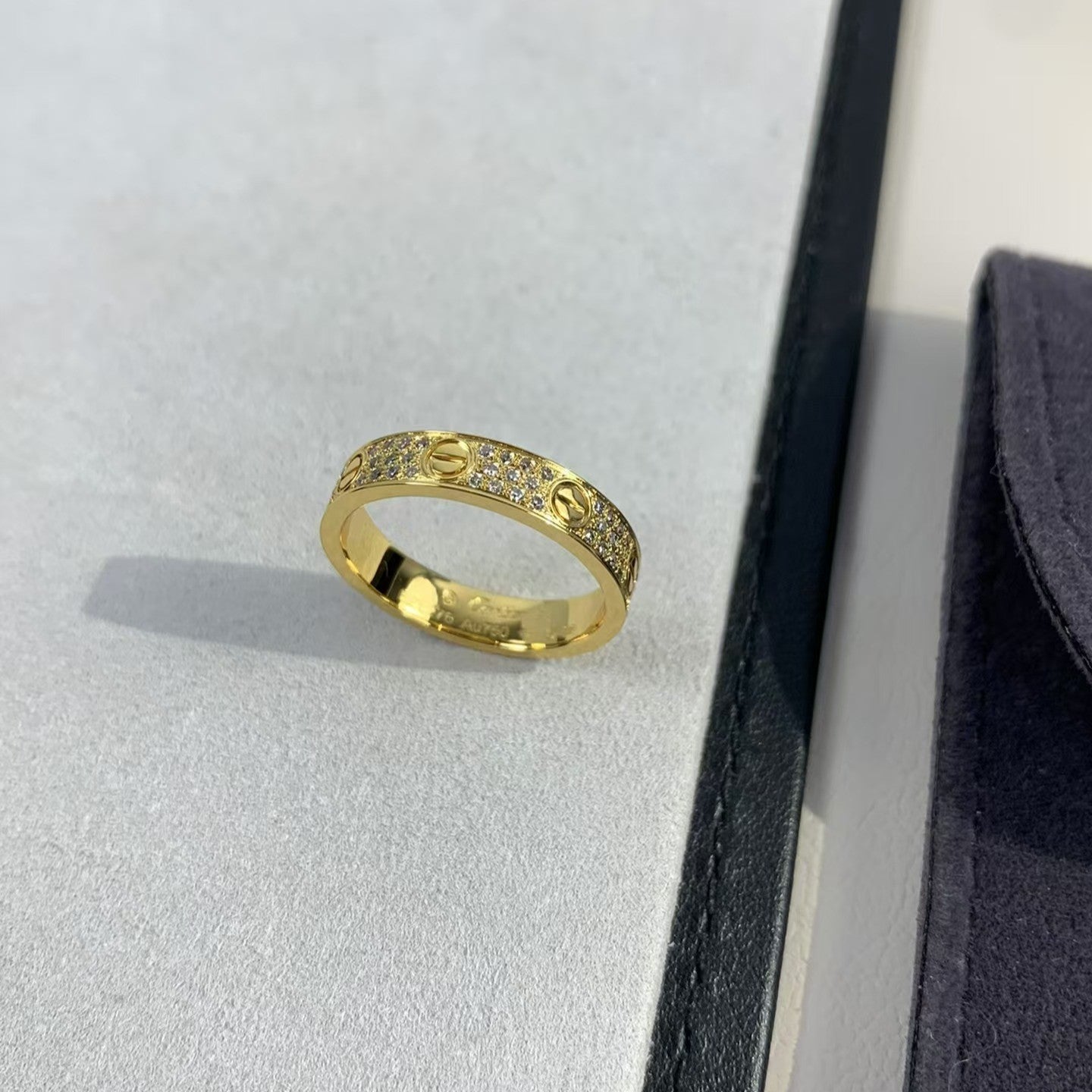 [エバリー JW]ラブリング 3.6mm ダイヤモンドパヴェ