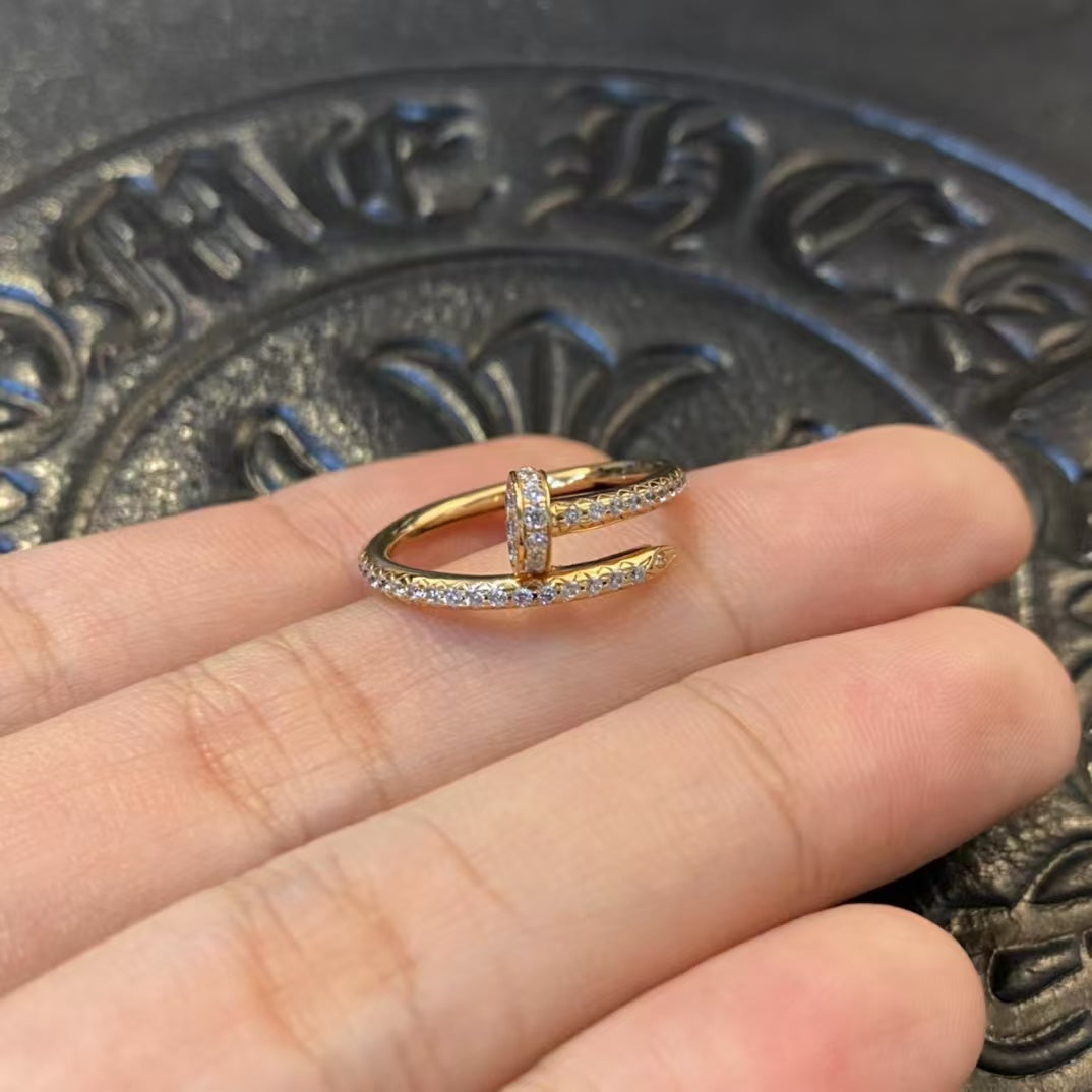 [Everoly JW]JUSTE RING 1,8 MM GOLD DIAMANTEN