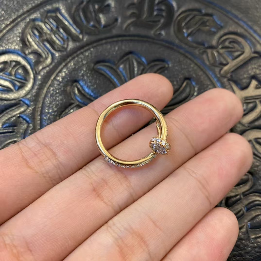 [Everoly JW]JUSTE RING 1,8 MM GOLD DIAMANTEN