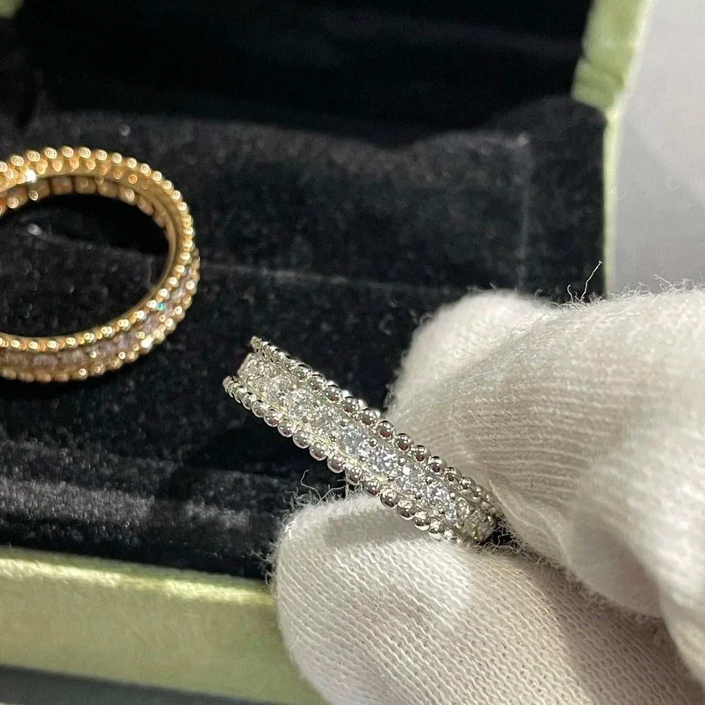 [Elitejewels]PERLEE DIAMOND ROSE GOLD RING