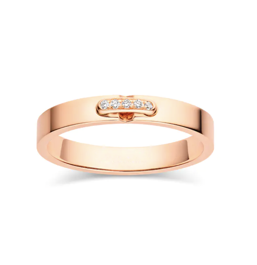 [Elitejewels]ALLIANCE LIENS VIDENCE DIAMOND 3MM RING