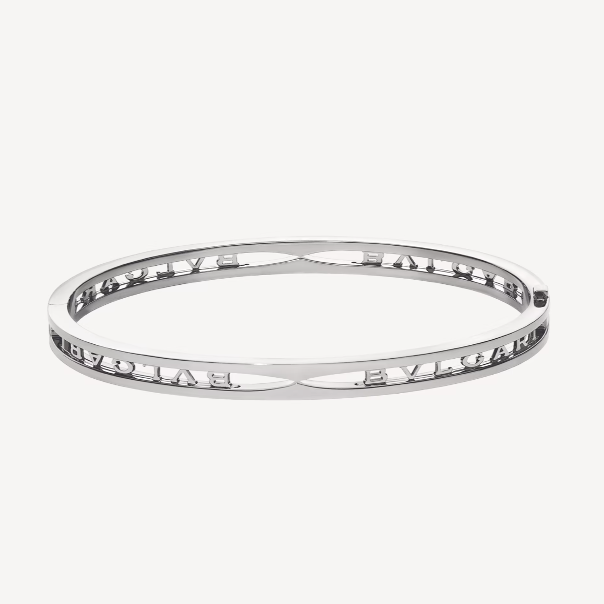 [Elitejewels]ZERO 1 SPIRAL LOGO SILVER BRACELET