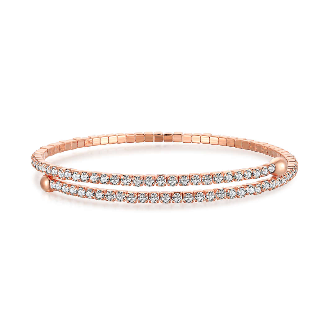 [Everoly JW]Rundarmband mit Diamanten