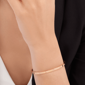 [Elitejewels]ZERO 1 PINK GOLD BRACELET