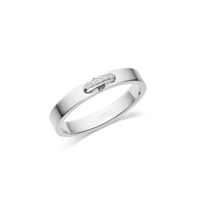 [Elitejewels]ALLIANCE LIENS VIDENCE DIAMOND 3MM RING