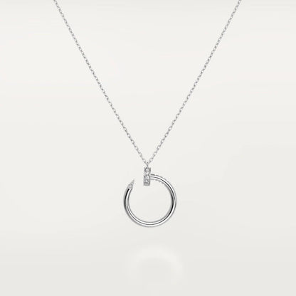 [Elitejewels]JUSTE HALSKETTE SILBER